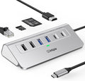 USB C Hub, 10-in-1 USB Docking Station, Aluminum USB to Ethernet Adapter by intpw