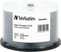 Verbatim CD-R 700MB 52X DataLifePlus White Inkjet Printable, Hub Printable by Verbatim