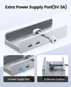 ORICO USB Hub 3.0, Clamp USB Hub - Image 4