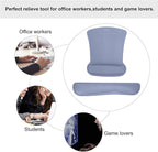 MOSISO Wrist Rest Support for Mouse Pad & Keyboard Set, Ergonomic Mousepad - Image 6