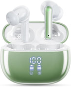 Wireless Earbuds, 40 Hours Playtime, Lightweight in-Ear Earphones by JGUG