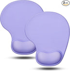JIKIOU Mouse Pad, 2 Pack Ergonomic Mouse Pads by JIKIOU