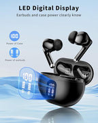 Wireless Earbuds, Deep Bass Stereo Ear Buds Clear Calls - Image 2