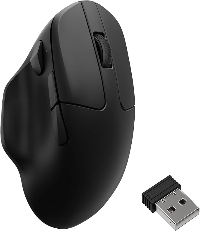 Keychron M7 8K Wireless Mouse, 30K DPI Optical Computer Mice, 2.4 by Keychron