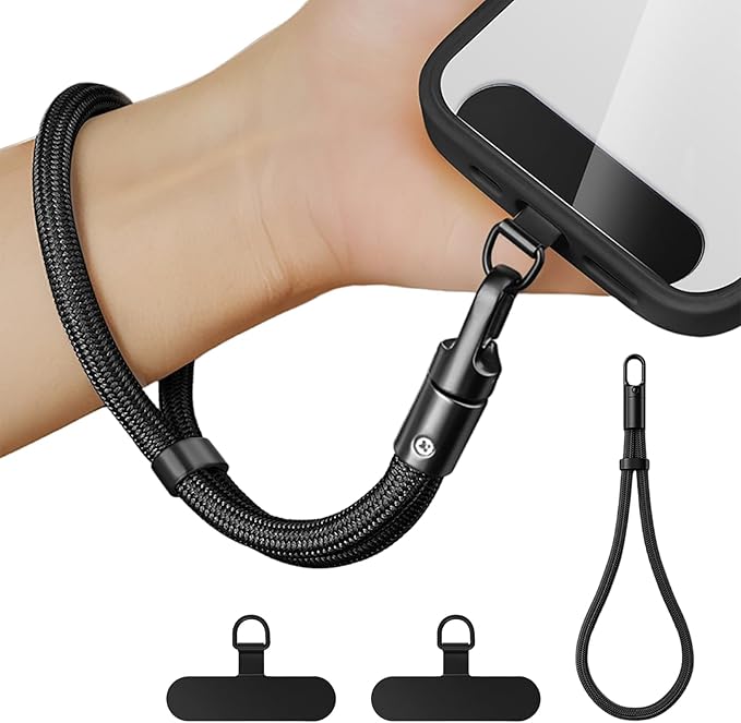 Universal Adjustable Phone Wrist Strap by Unknown