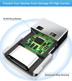 Elebase USB to USB C Adapter&Type C Male to 3.0 Female Adaptor 4PCS, - Image 2