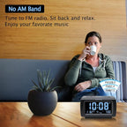 DreamSky Alarm Clock Radios for Bedrooms - Image 3