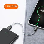 CableCreation 0.5 Feet Short iPhone Charger Cable, Lightning to USB Data Sync - Image 7