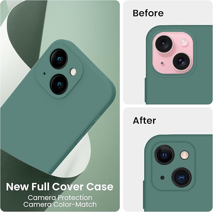 FireNova Designed for iPhone 15 Case, Silicone Upgraded Phone Case with - Image 3