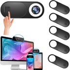 Webcam Cover Slide, Ultra Thin Round Hole Laptop Camera Cover Slide Blocker by BARTER+KINGS