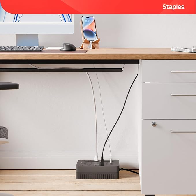 Staples TECH 650VA UPS Battery Backup - Image 6