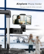 MiiKARE Airplane Travel Essentials Phone Holder, Universal Handsfree Phone Mount - Image 3