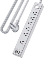 10Ft Power Strip Surge Protector by Yintar