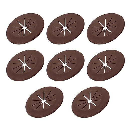 PATIKIL Desk Grommet 1-9/16", Deep Brown by PATIKIL