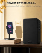 Active Bookshelf Speakers 36W RMS - Image 5