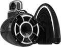 wet sounds Rev 8 Black V2 Revolution Series 8" Black Tower Speakers w/Fixed by wetsounds