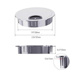 Desk Grommet 2 Inch 50mm, Zinc Alloy Computer Desk Wire Hole Cover, Office - Image 2