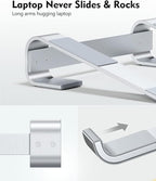 SOQOOL Laptop Stand for Desk, Computer Stand Riser for Desk, Ventilated - Image 5