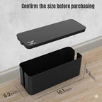 Large Cable Management Box, Cord Organizer Box to Hide Power Strip, Extension - Image 2