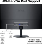 KOORUI 27 Inch Curved Monitor FHD 1080P Display, 75Hz PC Screen, Computer - Image 6