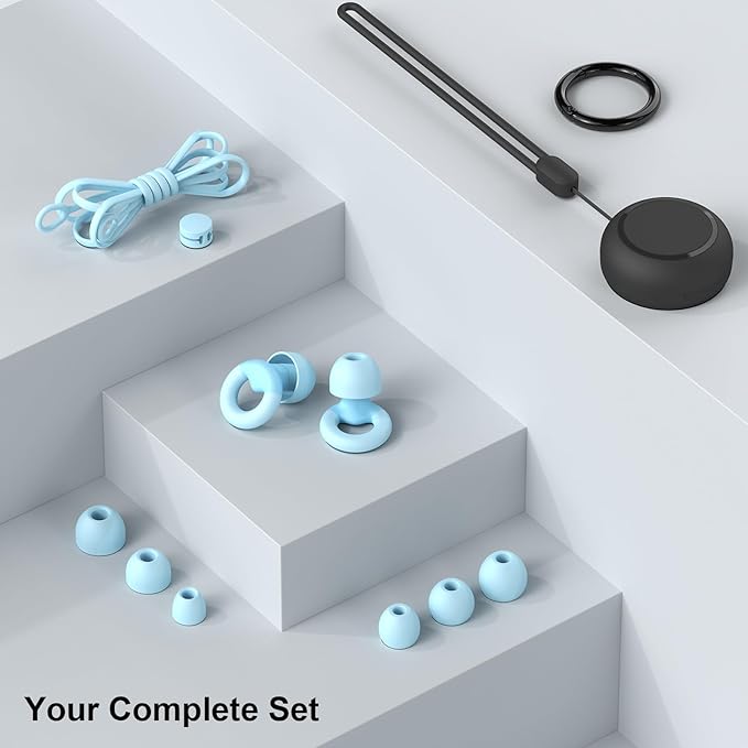 Soft Silicone Earplugs for Sleeping & Noise Reduction - Image 6