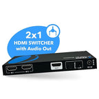 OREI 8K HDMI 2.1 Switch 4K@120hz Switcher 2 in 1 Out, - Image 8