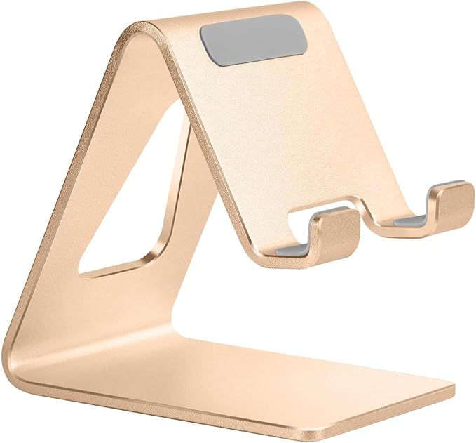 Desk Cell Phone Stand Phone Holder, Aluminum Phone Cradle Dock by Aoviho