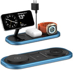 3 in 1 Wireless Charger for iPhone, Foldable Charging Station for Magsafe for by TEGISPAK