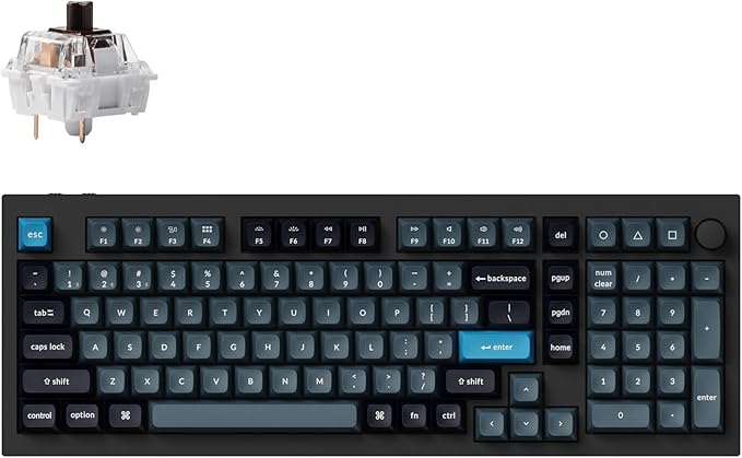 Keychron Q5 Pro Wireless QMK/VIA Mechanical Keyboard, 96% Layout Programmable by Keychron