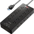 Power Strip 23 in 1, 20 Outlets Surge Protector Wall Mount by nikleb