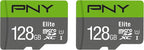 PNY 128GB & 32GB Elite Class 10 U1 microSDXC & microSDHC Flash Memory Card - Image 2