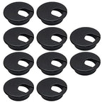 10 Pcs Desk Grommet 2" / 50 mm, Desk Cord Hole Cover, Cable Grommet ABS Plastic by EASYEAH