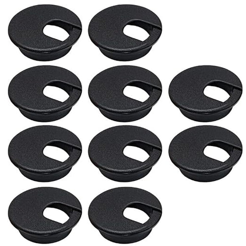 10 Pcs Desk Grommet 2" / 50 mm, Desk Cord Hole Cover, Cable Grommet ABS Plastic by EASYEAH
