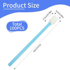 5.9" Foam Cleaning Swabs Lint-Free Lab/Printer/Optical Printheads 100 Pcs Foam - Image 2