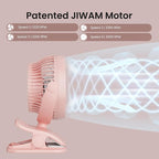 Shinebella AA Battery Powered Clip on Fan - Image 4