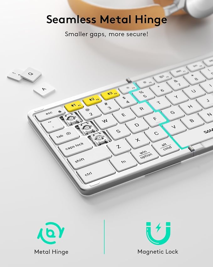 Samsers Foldable Bluetooth Keyboard - Image 5
