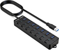 USB hub, 7 Port USB 3.0 Hub, VEMONT USB Splitter by VEMONT