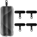 OUTXE Phone Tether Tab Rotatable 360°, 4 Pack TPU Phone Lanyard Patch by OUTXE