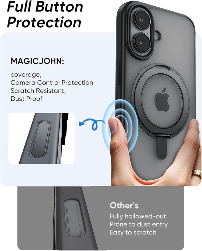 MAGIC JOHN 360° Rotatable Magnetic Invisible Stand - Image 8