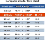 22 Inch Computer Privacy Screen Shield - Image 6