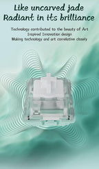 GATERON Magnetic Jade Keyboard Switches, Linear Factory Pre-lubed Freely - Image 5