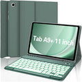 Galaxy Tab A9 Plus Case with Keyboard 5G 11 Inch 2023, 7 Color Backlit by Unknown