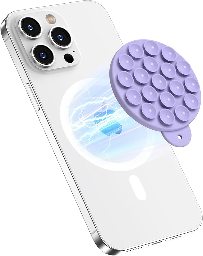 Magnetic Suction Cup Phone Mount by HSAOHD