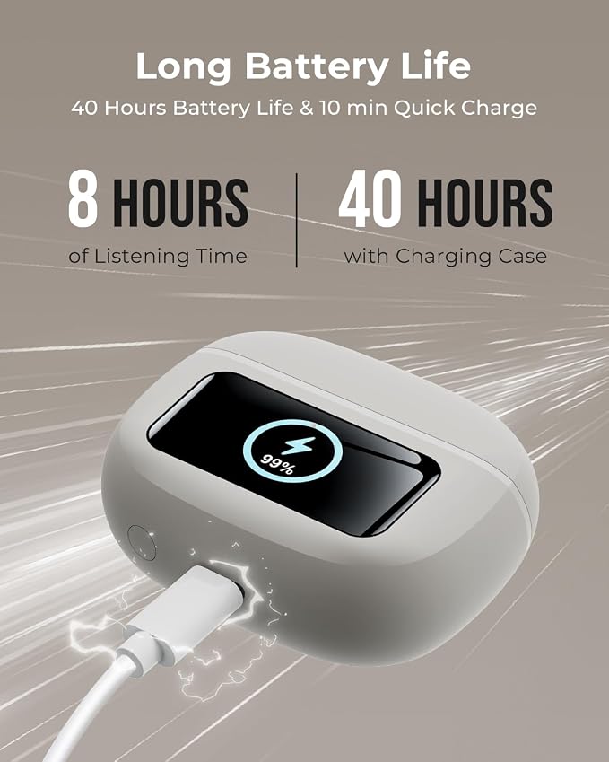 Wireless Earbuds, Ear Buds Active Noise Cancelling - Image 5