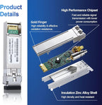 10Pcs Single Mode 10G SFP+ Fiber Module Network Transceiver, LR SM1310nm 10km - Image 2