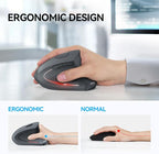 TECKNET Ergonomic Mouse, Wireless Bluetooth Vertical Mouse, 4800 DPI Optical - Image 5
