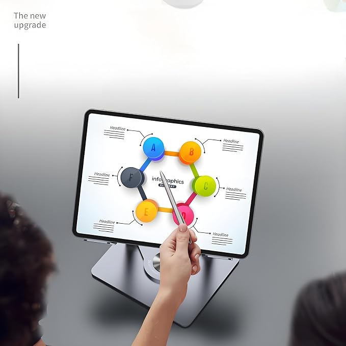 360° Rotating Tablet Stand - Image 6