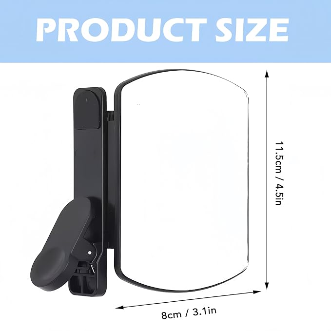 Mirror Effect Lens, Smartphone Camera Mirror Reflection Clip Kit Phone Camera - Image 3