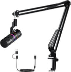 COMICA EJoy D10 USB Gaming Microphone – Boom Arm Mic by COMICA