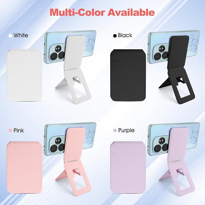 Phone Stand, Foldable Magnetic Phone Tripod, Angle Adjustment & Strong Magnets - Image 7